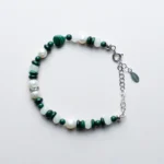 Bransoletka SERCE MALACHITU