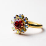 Pierścionek OGNISTY ROZKWIT