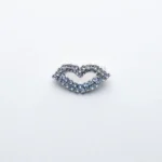 Broszka SERCE SŁÓW - SREBRNA MAŁA