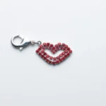 Zawieszka SERCE SŁÓW - CZERWONA MAŁA