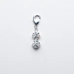 Zawieszka KRYSZTAŁOWA ÓSEMKA